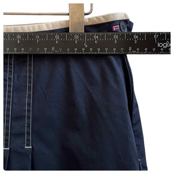 Brooks Brothers Pro Sport Navy Blue Pleated Mini Skirt Size 8/M - Picture 4 of 8